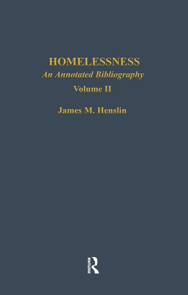 Produktbild: Homelessness