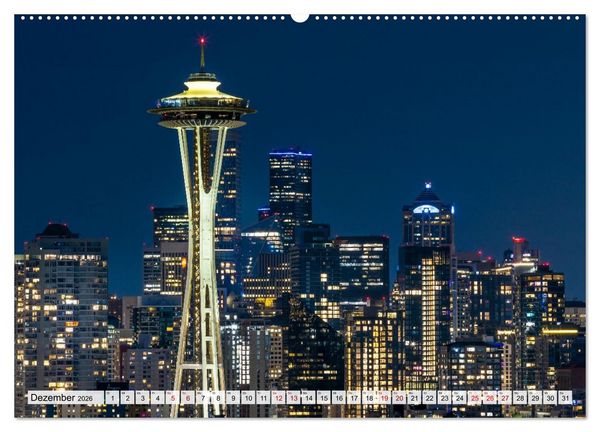 Produktbild: Faszination USA - Eine Reise durch Stadt und Natur (hochwertiger Premium Wandkalender 2026 DIN A2 quer), Kunstdruck in Hochglanz