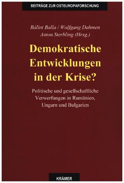Produktbild: Demokratische Entwicklungen in der Krise?