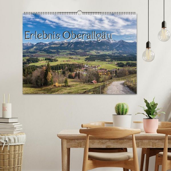 Produktbild: Erlebnis Oberallg&auml;u (Wandkalender 2026 DIN A2 quer), CALVENDO Monatskalender
