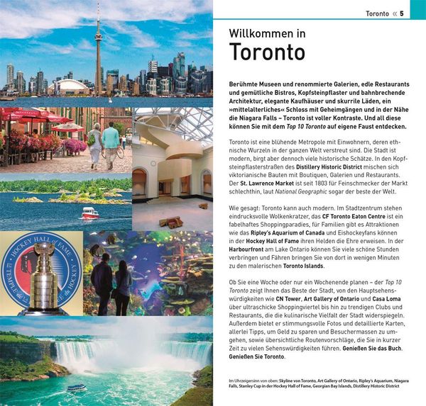 Produktbild: Top 10 Reisef&uuml;hrer Toronto