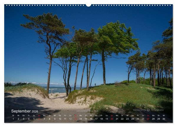 Produktbild: Prerows Wilder Westen (Wandkalender 2026 DIN A2 quer), CALVENDO Monatskalender