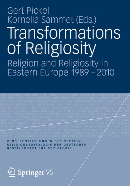 Produktbild: Transformations of Religiosity