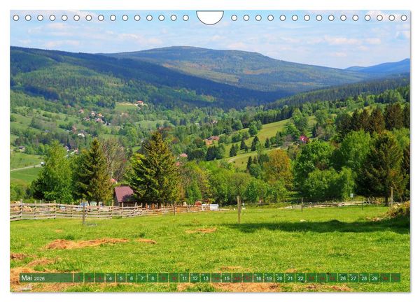 Produktbild: Bad Flinsberg und Umgebung (Wandkalender 2026 DIN A4 quer), CALVENDO Monatskalender