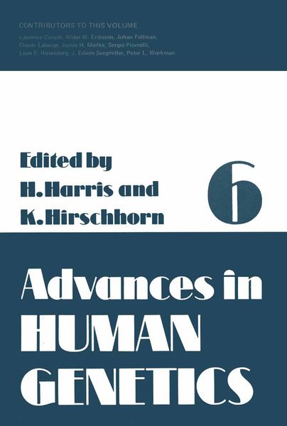 Produktbild: Advances in Human Genetics 6