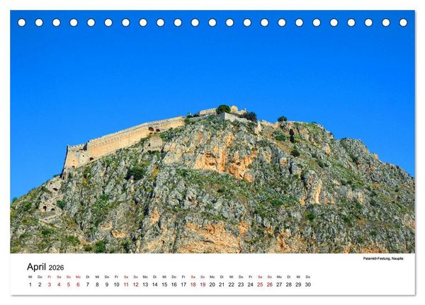 Produktbild: Reise nach Athen (Tischkalender 2026 DIN A5 quer), CALVENDO Monatskalender