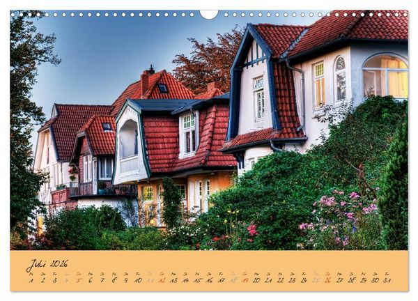 Produktbild: Bergedorf Hamburgs Perle an der Bille (Wandkalender 2026 DIN A3 quer), CALVENDO Monatskalender