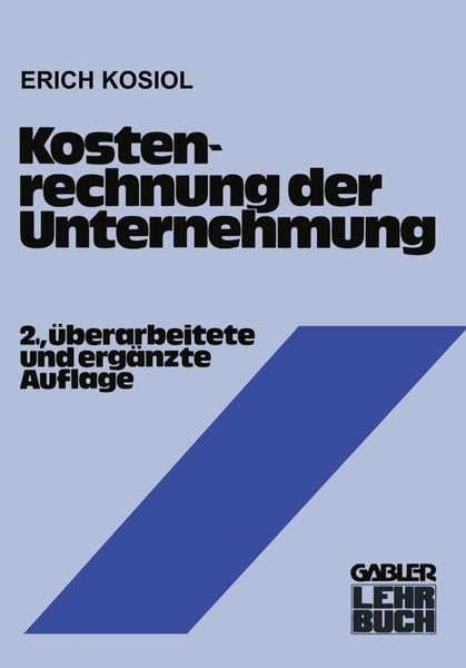 Produktbild: Kostenrechnung der Unternehmung
