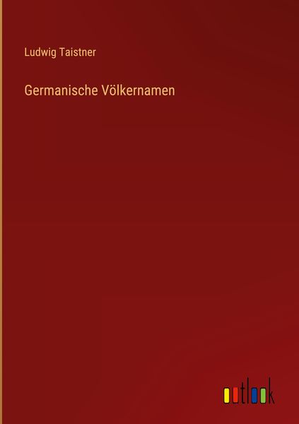 Produktbild: Germanische V&ouml;lkernamen