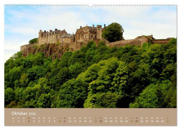 Produktbild: Schottische Highlands (Wandkalender 2026 DIN A2 quer), CALVENDO Monatskalender