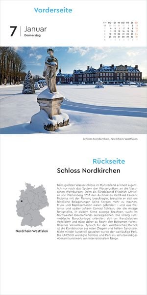 Produktbild: Deutschland - KUNTH 365-Tage-Abrei&szlig;kalender 2027