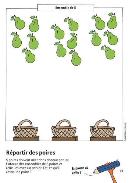 Produktbild: Bloc d'activit&eacute;s pr&eacute;scolaires &agrave; partir de 5 ans pour gar&ccedil;ons et filles, livre garcon 4 ans - Chiffres et quantit&eacute;s, livre enfant 4 ans