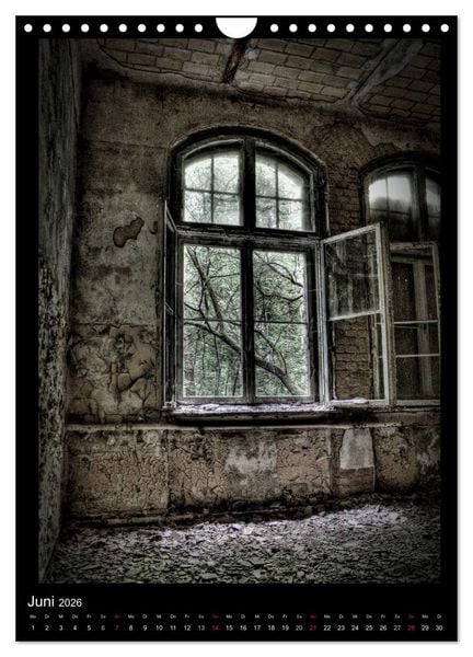 Produktbild: Lost Places Vergessene Orte (Wandkalender 2026 DIN A4 hoch), CALVENDO Monatskalender