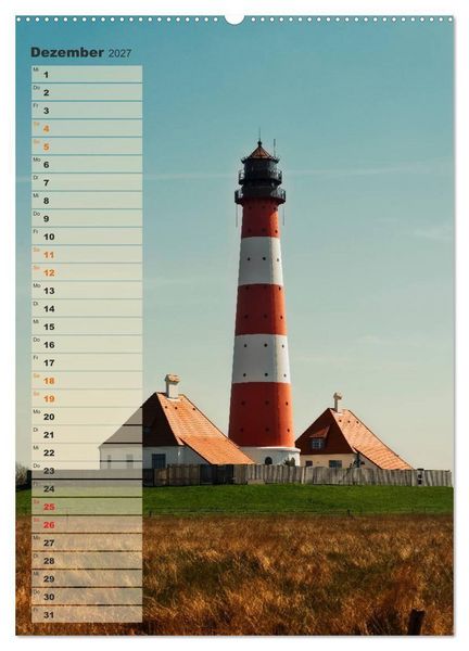 Produktbild: Zwischen D&uuml;nen und Watt / Geburtstagskalender (hochwertiger Premium Wandkalender 2027 DIN A2 hoch), Kunstdruck in Hochglanz