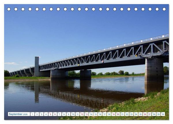 Produktbild: Magdeburg und Umgebung 2026 (Tischkalender 2026 DIN A5 quer), CALVENDO Monatskalender