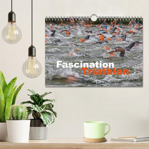 Produktbild: Fascination Triathlon (Wandkalender 2026 DIN A4 quer), CALVENDO Monatskalender