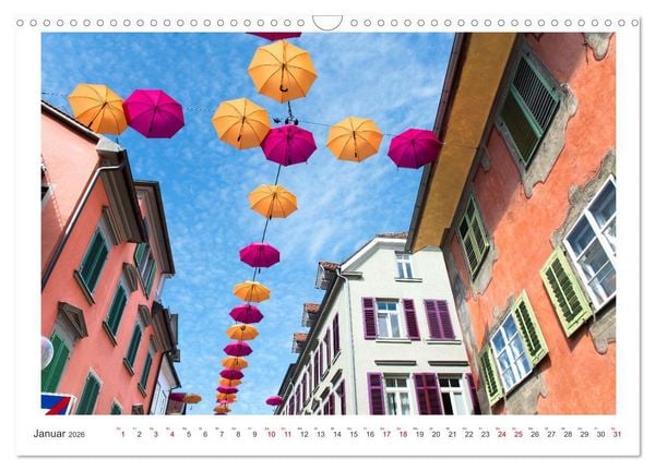 Produktbild: Bregenz am Bodensee (Wandkalender 2026 DIN A3 quer), CALVENDO Monatskalender