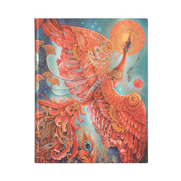 Produktbild: Softcover Notizbuch Feuervogel, Ultra, Unliniert