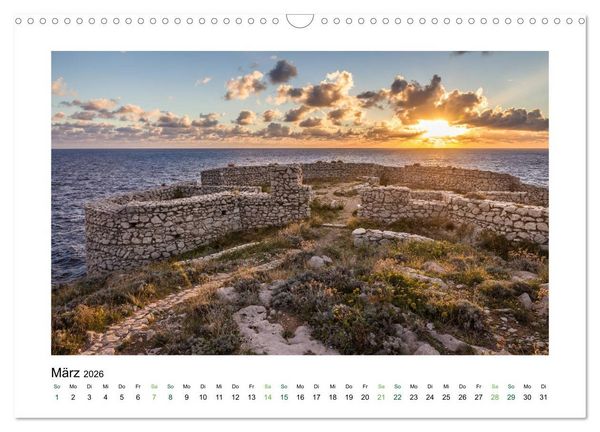Produktbild: Sehnsuchtsinseln Capri und Ischia (Wandkalender 2026 DIN A3 quer), CALVENDO Monatskalender