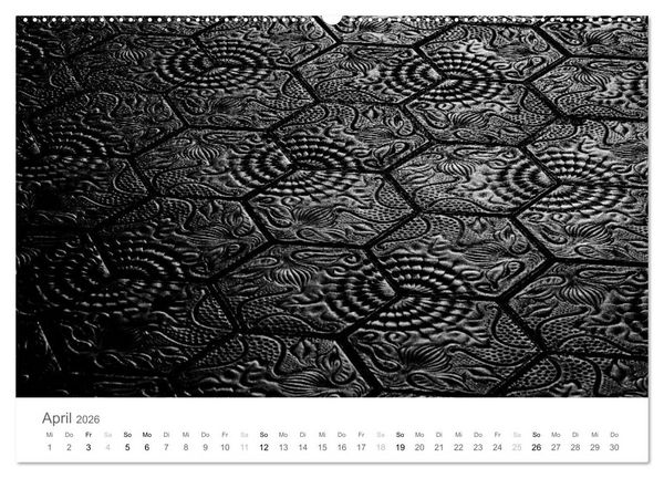 Produktbild: BARCELONA [black/white] (hochwertiger Premium Wandkalender 2026 DIN A2 quer), Kunstdruck in Hochglanz
