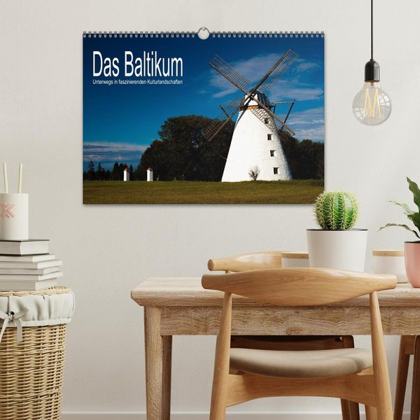 Produktbild: Das Baltikum - Unterwegs in faszinierenden Kulturlandschaften (Wandkalender 2026 DIN A3 quer), CALVENDO Monatskalender
