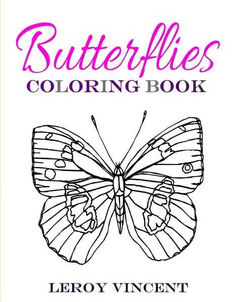 Produktbild: Butterflies Coloring Book