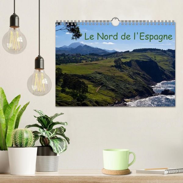Produktbild: Le Nord de l'Espagne (Calendrier mural 2026 DIN A4 vertical), CALVENDO calendrier mensuel