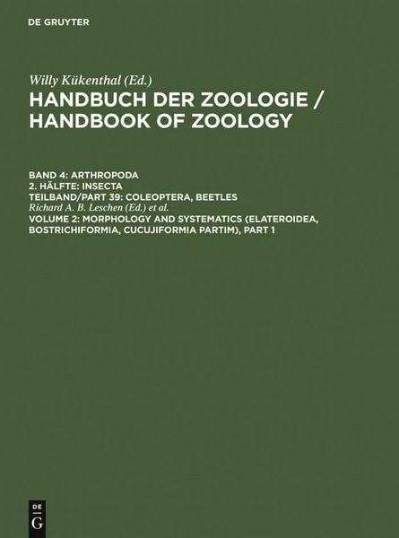 Produktbild: Morphology and Systematics (Elateroidea, Bostrichiformia, Cucujiformia partim)