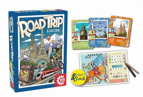 Produktbild: GAMEFACTORY - Road Trip Europa