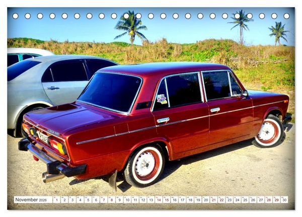 Produktbild: LADA-1600 - Russlands popul&auml;rstes Automobil (Tischkalender 2026 DIN A5 quer), CALVENDO Monatskalender