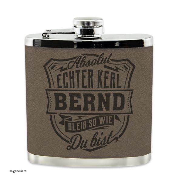 Produktbild: HTI-Living Echter Kerl Flachmann Bernd Echter Kerl Flachmann Bernd