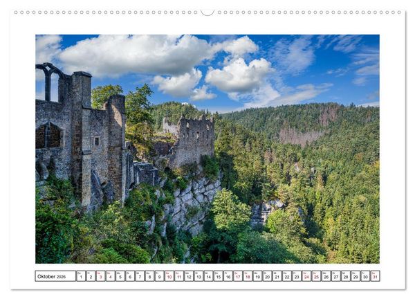 Produktbild: Von Bad Muskau zur Rakotzbr&uuml;cke ins Zittauer Gebirge (Wandkalender 2026 DIN A2 quer), CALVENDO Monatskalender