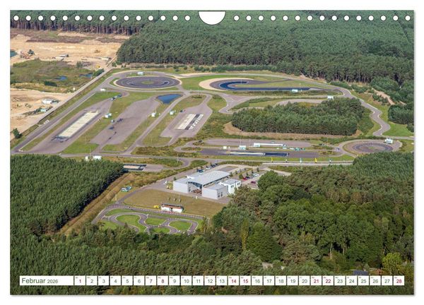 Produktbild: Der Fl&auml;ming aus der Vogelperspektive (Wandkalender 2026 DIN A4 quer), CALVENDO Monatskalender