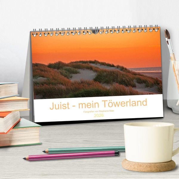 Produktbild: Juist - mein T&ouml;werland (Tischkalender 2026 DIN A5 quer), CALVENDO Monatskalender