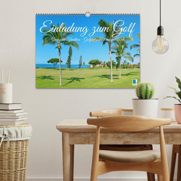 Produktbild: Einladung zum Golf (Wandkalender 2026 DIN A3 quer), CALVENDO Monatskalender