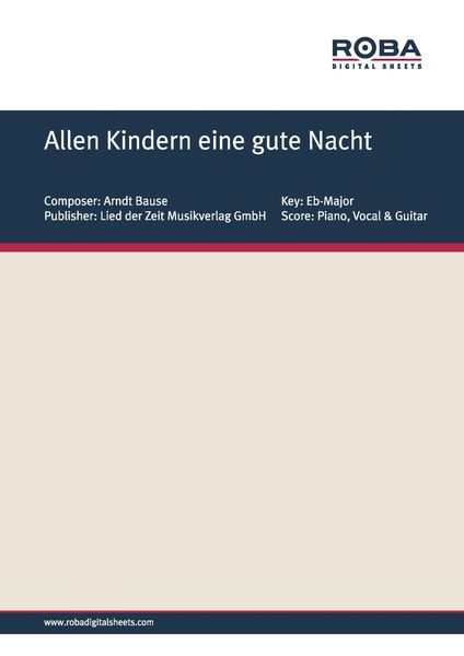 Produktbild: Allen Kindern eine gute Nacht