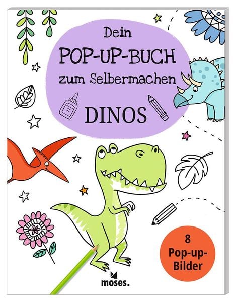 Produktbild: Dein Pop-Up Buch zum Selbermachen Dinos