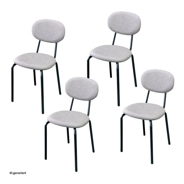 Produktbild: HTI-Living HTI-Living Stuhl Anella Cappucchino 4er-Set HTI-Living Stuhl Anella Cappucchino 4er-Set