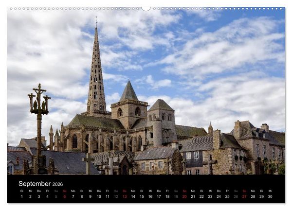 Produktbild: Bretagne - Fotoreise von der Cote de Granit Rose zur Ile de Brehat (hochwertiger Premium Wandkalender 2026 DIN A2 quer), Kunstdruck in Hochglanz
