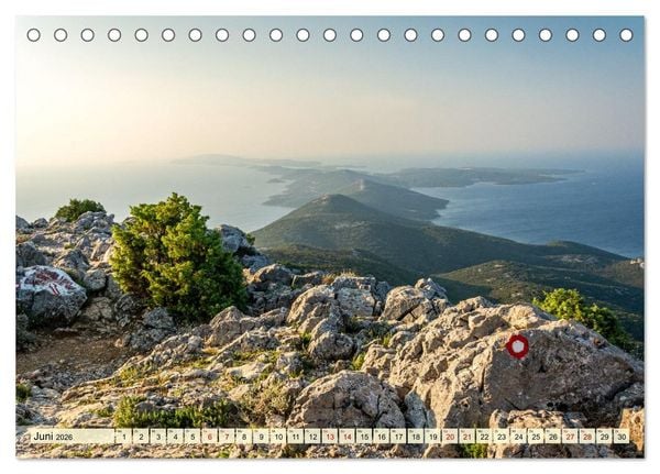 Produktbild: Lo&scaron;inj - Inselzauber in der Adria (Tischkalender 2026 DIN A5 quer), CALVENDO Monatskalender