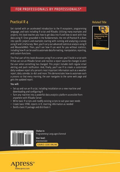 Produktbild: Practical R 4