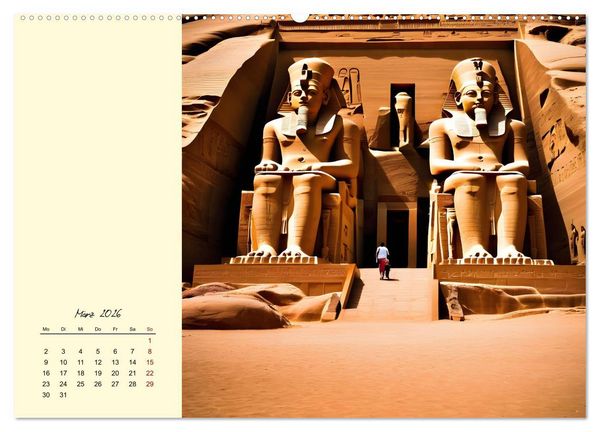 Produktbild: Momente in &Auml;gypten (hochwertiger Premium Wandkalender 2026 DIN A2 quer), Kunstdruck in Hochglanz