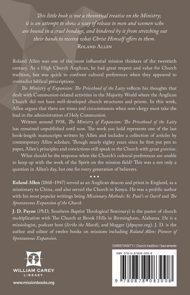 Produktbild: Roland Allen's the Ministry of Expansion