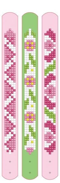 Produktbild: DOTZIES BY DIAMOND DOTZ - Diamond Painting Armb&auml;nder Pink