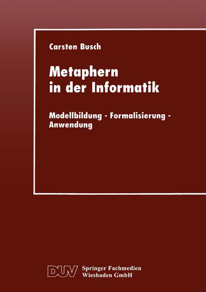 Produktbild: Metaphern in der Informatik