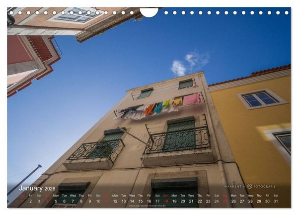 Produktbild: Magic Lisbon (Wall Calendar 2026 DIN A4 landscape), CALVENDO 12 Month Wall Calendar