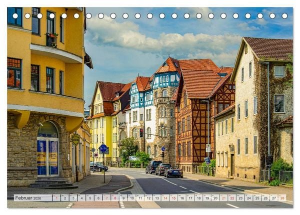 Produktbild: Meiningen Impressionen (Tischkalender 2026 DIN A5 quer), CALVENDO Monatskalender
