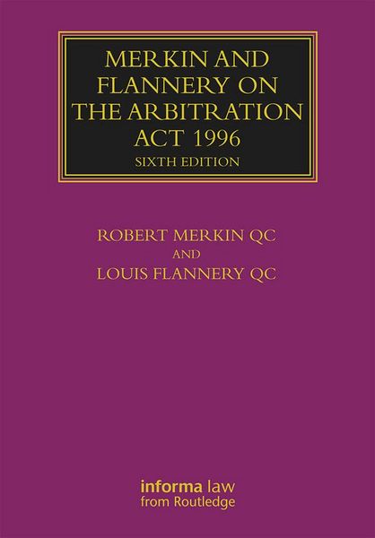Produktbild: Merkin and Flannery on the Arbitration Act 1996