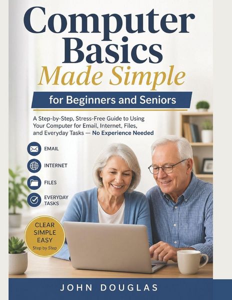 Produktbild: Computer Basics Made Simple for Beginners and Seniors