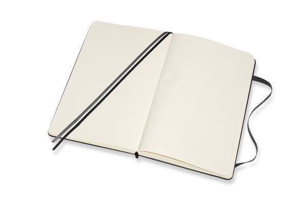 Produktbild: Moleskine Notizbuch Large/A5, Blanko, Erweiterte Seitenanzahl, Schwarz